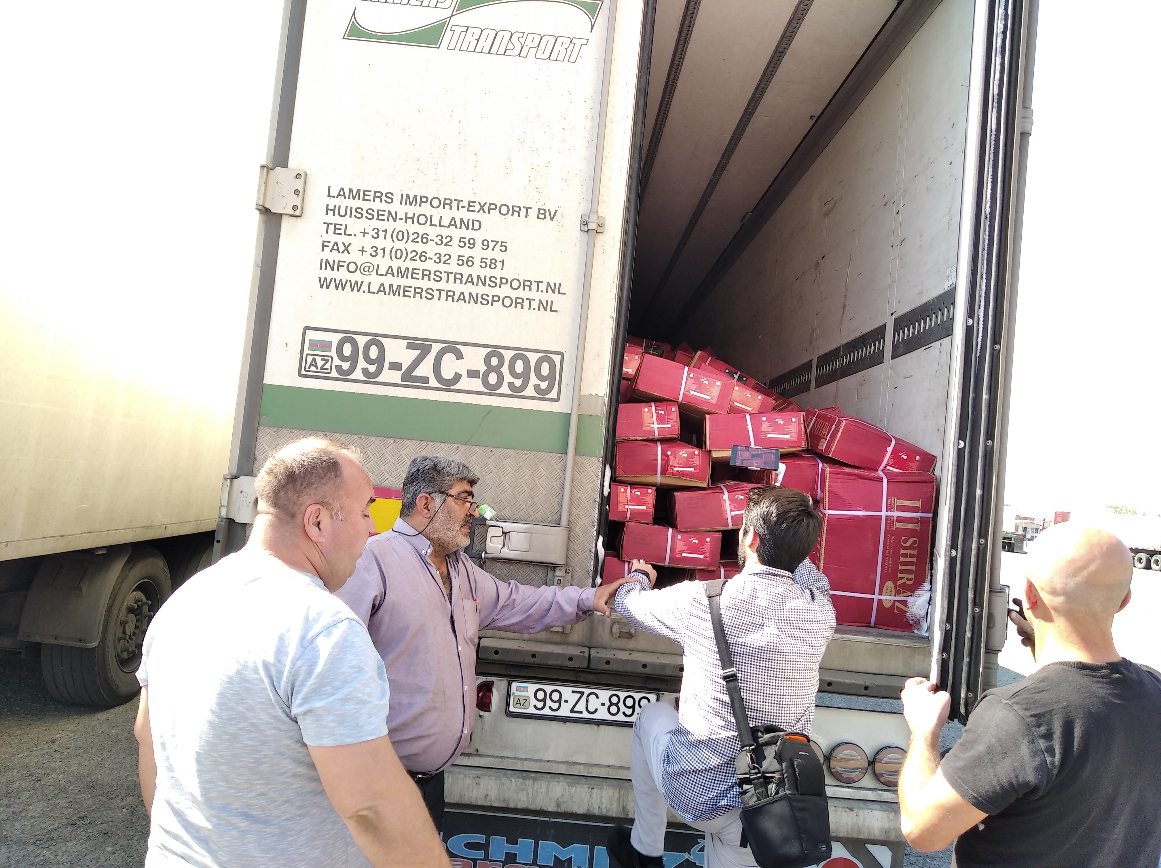 ورود اولین کانتینر از قرارداد  2000 تن گوشت گوسفند منجمد از مغولستان