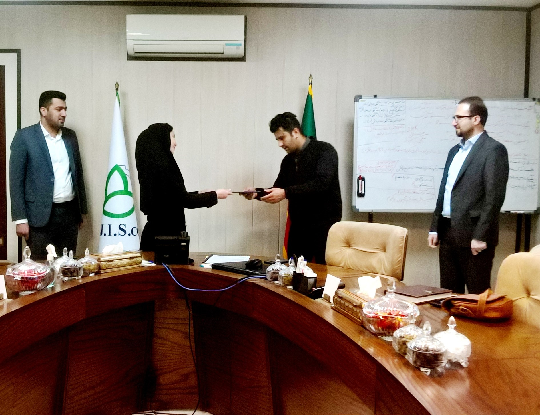 معرفی سرپرست واحد ماشین آلات کشاورزی شرکت سرمایه گذاری جاهد